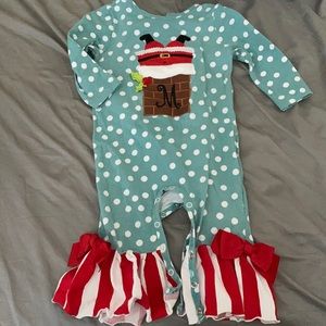Christmas Chimney Romper “M”